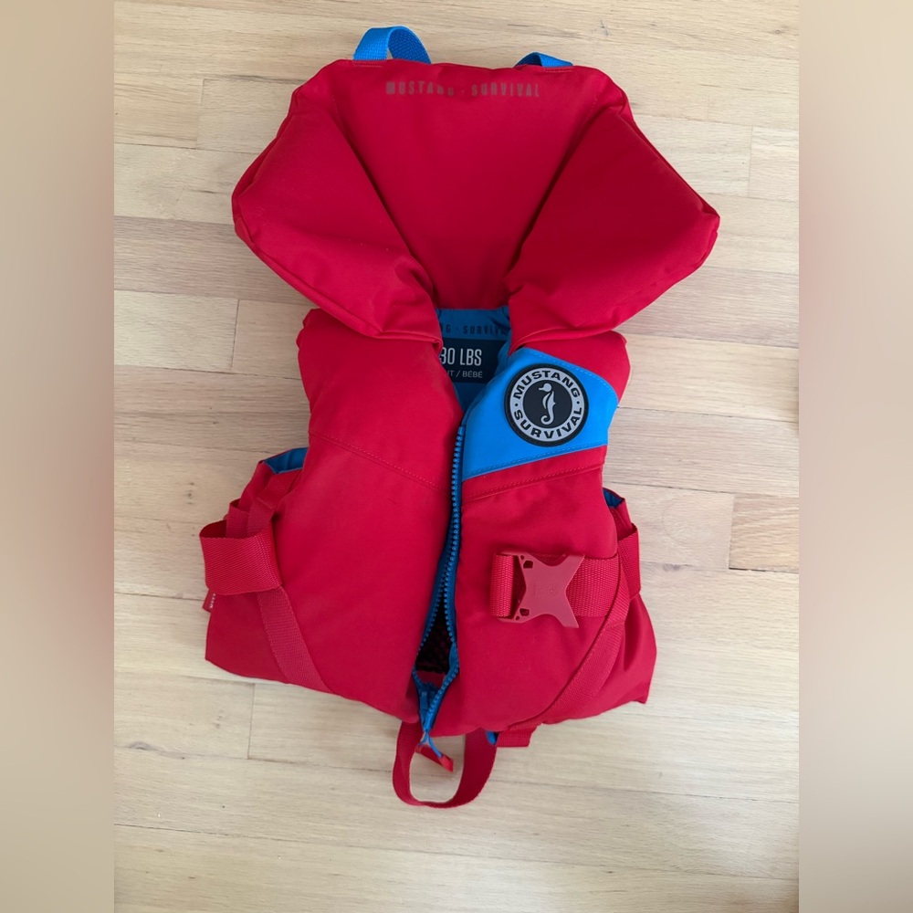 Kids Red Life Jacket